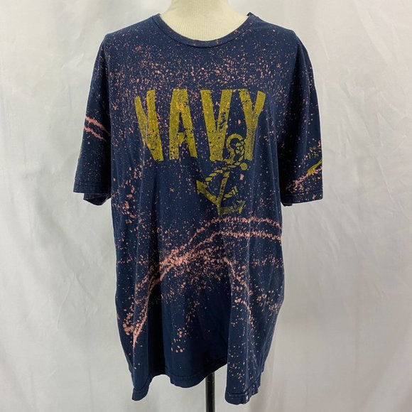 Other - NAVY Crew Neck Short Sleeve Tee